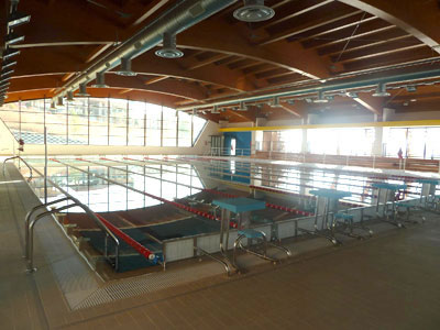 Lavori Di Tota Impianti presso la piscina comunale di San Giuliano di Puglia: impianti elettrici e tecnologici integrati